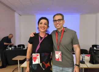 Toni Morillas reelegida coordinadora de Izquierda Unida en la provincia de Málaga