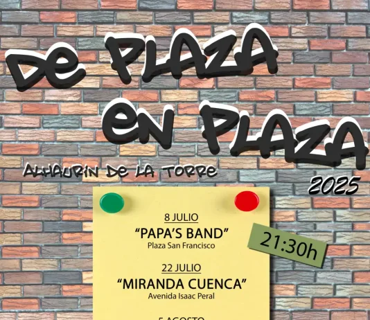 ‘De Plaza en Plaza’ vuelve un verano más a Alhaurín de la Torre con cuatro conciertos