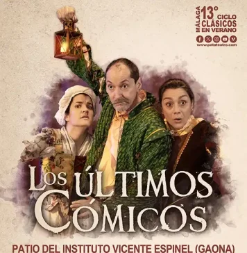 El ciclo ‘Clásicos en Verano’ acoge la obra ‘Los últimos cómicos’ de la compañía malagueña Pata Teatro