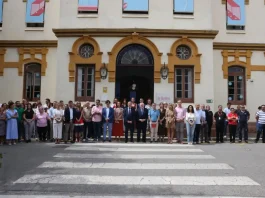Minuto de silencio por la última víctima de violencia de género en la provincia de Málaga