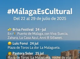 Agenda en Málaga es Cultural para la semana del 21 al 29 de julio