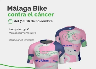 La Asociación Española Contra el Cáncer celebrará el reto solidario Málaga Bike para concienciar sobre el cáncer de próstata y recaudar fondos