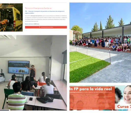 FP El Pinar NOVEDADES 2025/26: El centro de Alhaurín de la Torre incorpora el Grado en Emergencias Sanitarias a su oferta formativa para el próximo curso académico