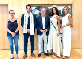 Salado recibe a Miss Mundo Málaga y Míster Internacional Málaga 2025