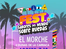 ‘Sabores del Mundo sobre ruedas’ llena de música, gastronomía y ambiente familiar las Dunas de la Carraca de El Morche