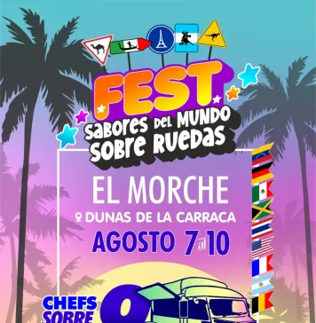 ‘Sabores del Mundo sobre ruedas’ llena de música, gastronomía y ambiente familiar las Dunas de la Carraca de El Morche