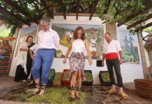 Cómpeta celebra su Noche del Vino con Patricia Navarro como Pisadora de Honor en su 50 aniversario
