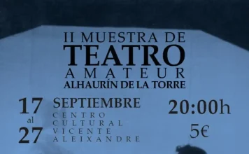 La II Muestra de Teatro Amateur se celebrará del 17 al 27 de septiembre