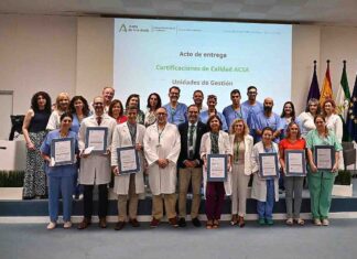 Más de la mitad de las unidades del Hospital Clínico de Málaga cuentan con certificado acreditativo de calidad ACSA
