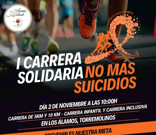 La Diputación de Málaga colabora con la Asociación Alhelí en la primera carrera solidaria para la prevención del suicidio