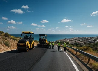 El reto de conservar las carreteras de la Costa del Sol ante el aumento del tráfico turístico
