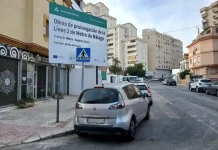 Reordenación de tráfico en la zona de la calle Santa Elena por el avance de las obras del Metro de Málaga