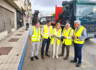 La Diputación invierte 540.000 euros en el asfaltado de carreteras en Alcaucín, Salares y Almayate