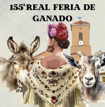 Villanueva de Tapia celebra este fin de semana la 155ª edición de su Real Feria de Ganado con el impulso de la Diputación