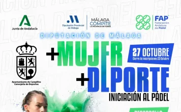 Un centenar de mujeres se iniciará en el pádel con el programa ‘+Deporte +Mujer’ de la Diputación