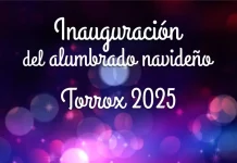 Torrox da la bienvenida a la Navidad con el encendido oficial de su alumbrado este viernes
