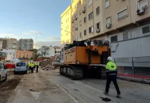 La Junta suma un segundo equipo de pantalladora a la obra de prolongación del Metro en Eugenio Gross
