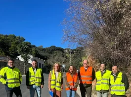 La Diputación asfalta la carretera de acceso a Igualeja con una inversión de 148.000 euros
