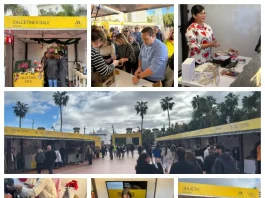 Los diseñadores de Málaga de Moda cuadruplican sus ventas respecto a 2024 en el Pop Up de la Plaza de la Marina