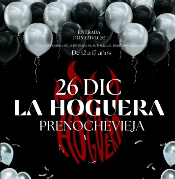 Alhaurín de la Torre organiza una fiesta de Prenochevieja juvenil en la Casa de la Juventud el día 26