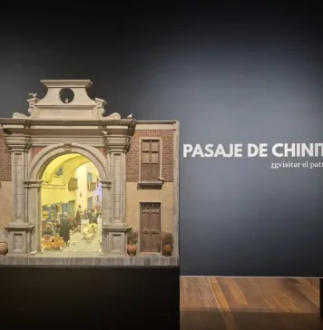 El Museo de Málaga expone un Belén inspirado en el Pasaje Chinitas de la ciudad