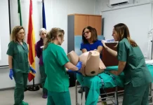 El Área Sanitaria Axarquía forma a profesionales de Ginecología en distocia de hombro