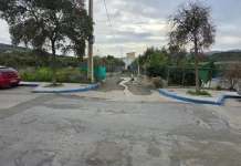 La Diputación licita por 629.000 euros obras para evitar que se inunde con las lluvias la carretera que atraviesa el núcleo rural de Triana, en Vélez-Málaga
