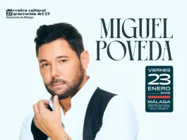 La Diputación de Málaga inicia los actos del centenario de la Generación del 27 con la actuación de Miguel Poveda este viernes en el MVA