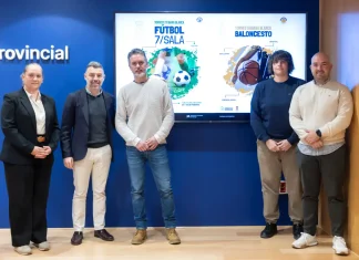 Más de 550 escolares participarán en los torneos de fútbol y baloncesto de Semana Blanca que organiza la Diputación