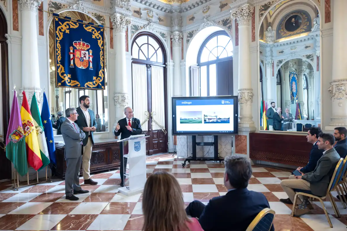 La Diputación y el Ayuntamiento de Málaga construirán un nuevo campo de rugby en Teatinos-Universidad