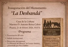 Pizarra inaugura el monumento “La Desbandá” el 21 de febrero en un acto de memoria y homenaje