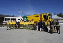 Antonio Sanz inaugura las instalaciones de la nueva base de EMA Infoca Sierra de las Nieves Antonio Sanz inaugura las instalaciones de la nueva base de EMA Infoca Sierra de las Nieves