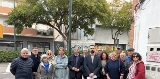 El PSOE acusa a De la Torre de “asfixiar” a los vecinos del Este con un modelo urbanístico “anacrónico y especulativo”