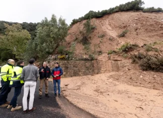 La Diputación destina los primeros seis millones de euros para actuar de emergencia en 37 carreteras afectadas por los últimos temporales La Diputación destina los primeros seis millones de euros para actuar de emergencia en 37 carreteras afectadas por los últimos temporales