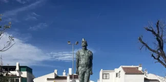 Alhaurín de la Torre acoge el final de la marcha por el 40 aniversario del traslado de la Academia de Mandos Legionarios