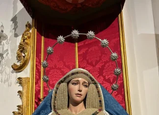 Vélez-Málaga presenta el boceto del trono de María Santísima de la Estrella tras 15 años de espera