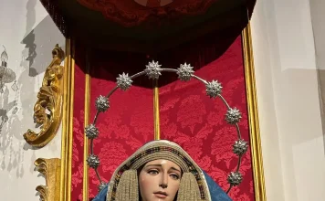 Vélez-Málaga presenta el boceto del trono de María Santísima de la Estrella tras 15 años de espera Vélez-Málaga presenta el boceto del trono de María Santísima de la Estrella tras 15 años de espera