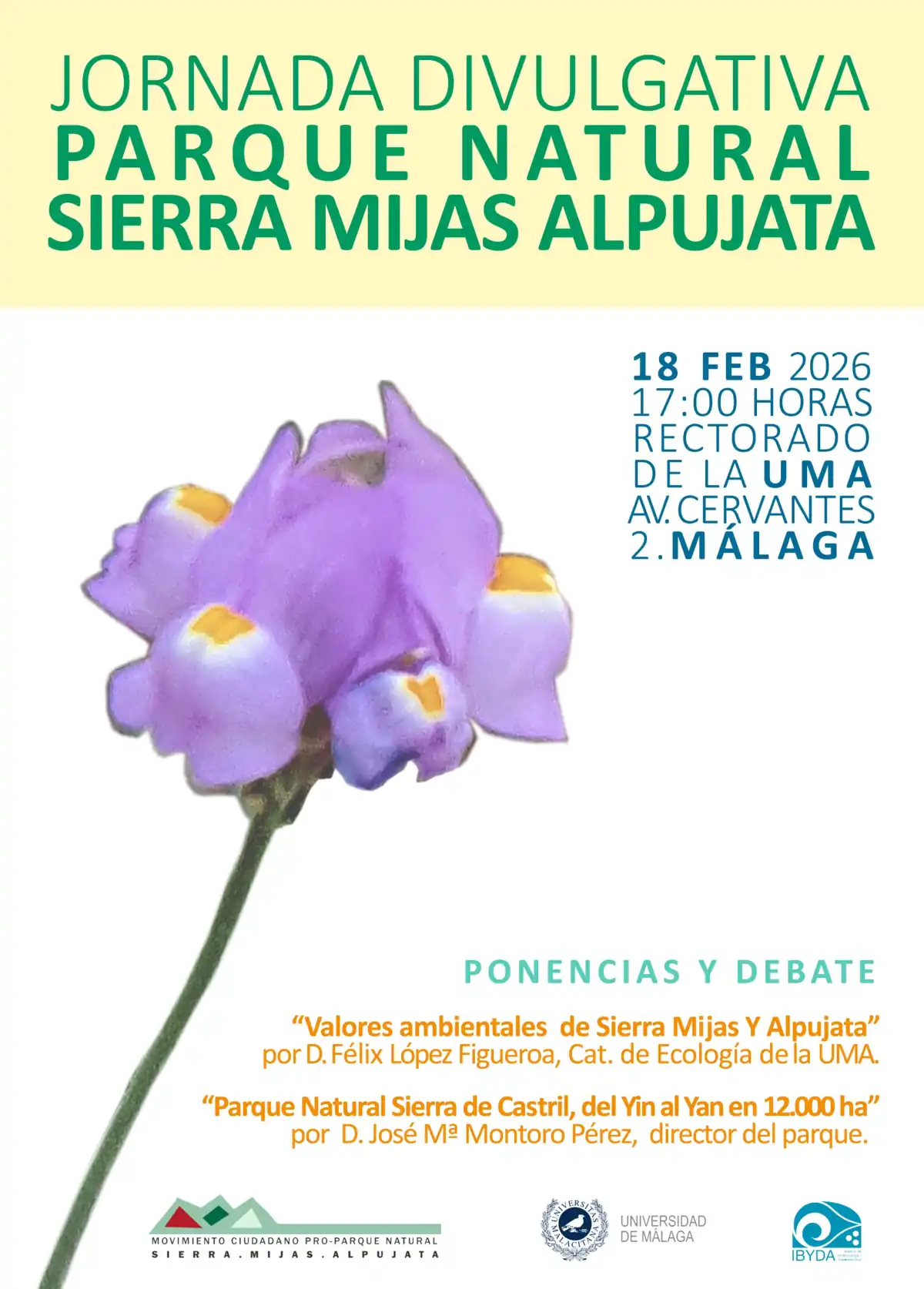 La Sierra Mijas-Alpujata reclama su declaración como Parque Natural en una jornada divulgativa en Málaga