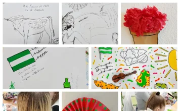 Proyectos de trabajo para el día de Andalucía año 2026 alumnado extranjero de Atal del instituto Juan Ramón Jiménez de Málaga, IES Galileo de Alhaurín de la Torre, IES Los Manantiales de Torremolinos