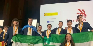 Andalucía logra siete medallas en el campeonato nacional de FP SpainSkills 2026