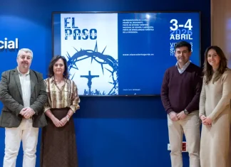 La Diputación de Málaga impulsa la representación de El Paso de Riogordo en su 75 edición