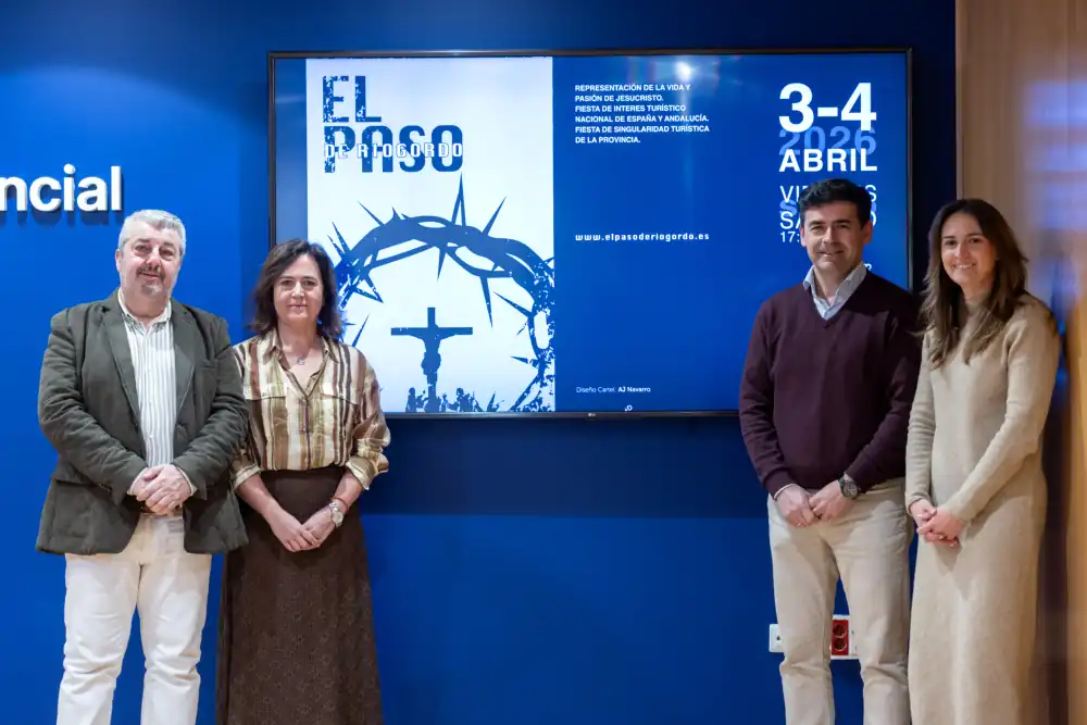 La Diputación de Málaga impulsa la representación de El Paso de Riogordo en su 75 edición