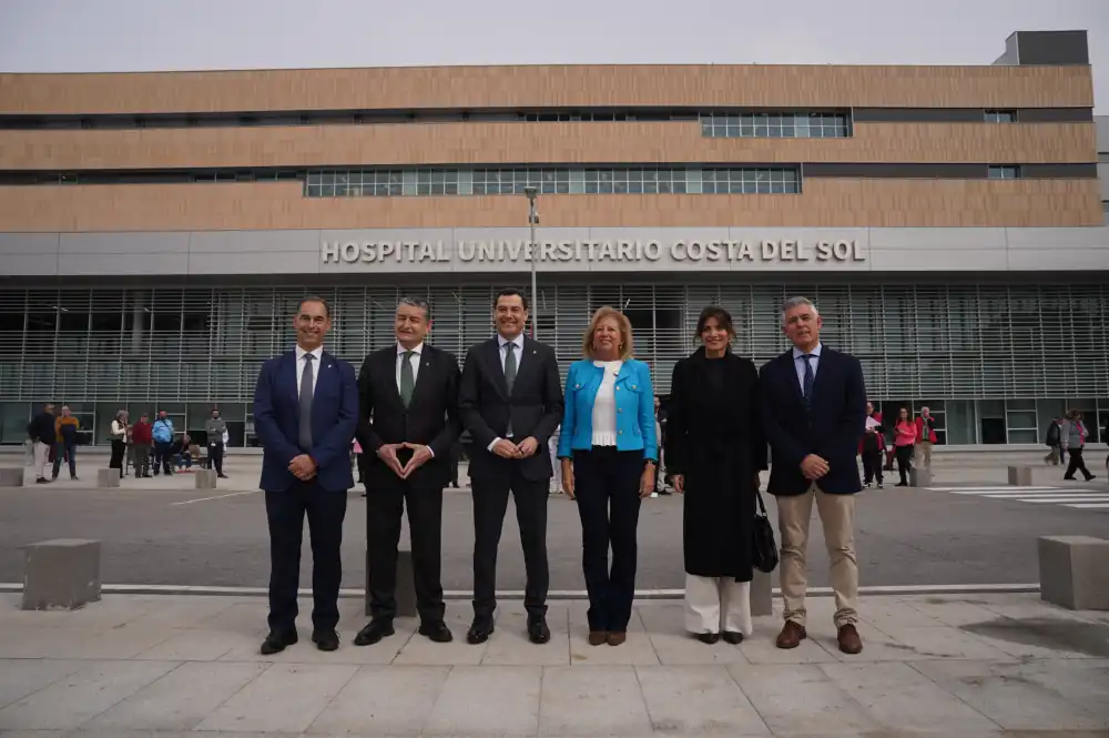 Moreno inaugura la ampliación del Hospital Costa del Sol, cuyas obras se paralizaron en 2010