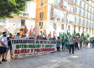 Fracasa la mediación en el SERCLA y se mantiene la huelga en el Metro de Málaga los días 12 y 20 de marzo