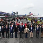 La Fórmula E se estrena en Madrid con la visita del Rey Felipe VI