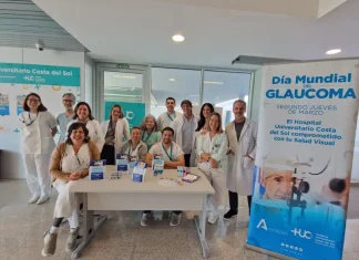 El Hospital Costa del Sol realiza una campaña para concienciar sobre el glaucoma