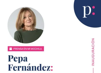 Pepa Fernández inaugura el 15 de abril la VIII edición del proyecto Prensa en mi mochila