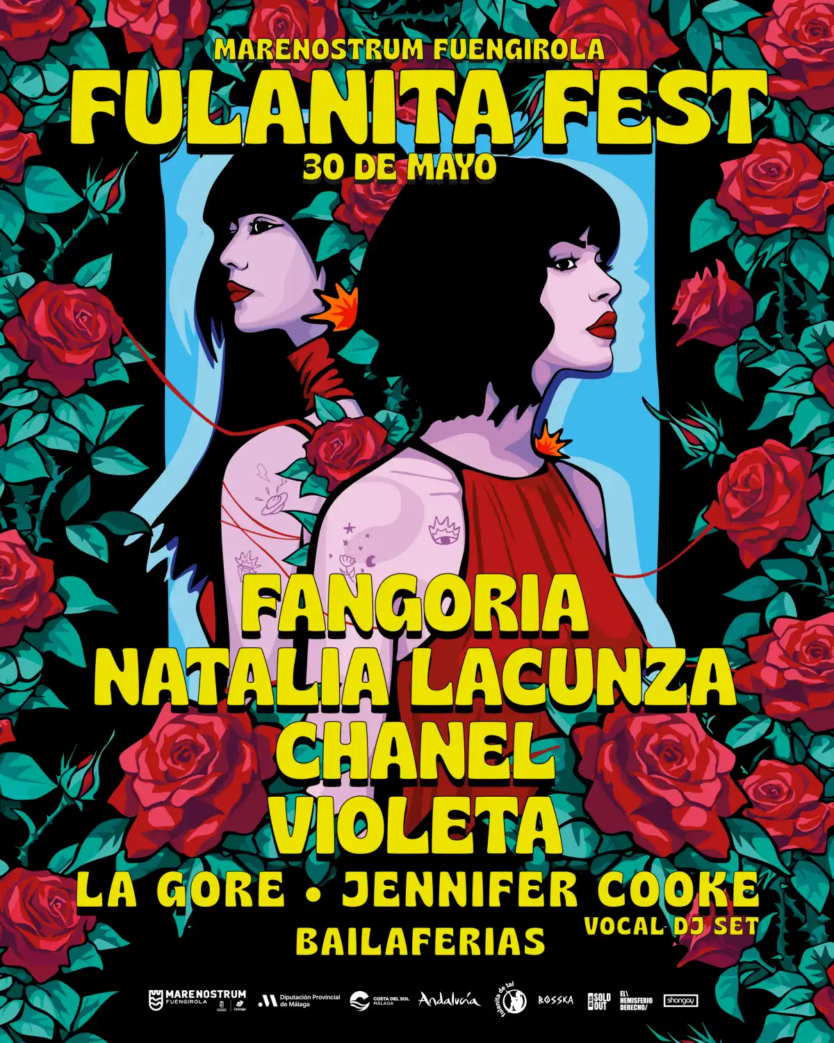 Fuengirola acoge el Fulanita Fest 2026 con estrellas de «The L Word» y un cartel musical de primer nivel