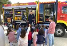 El Consorcio Provincial de Bomberos de la Diputación celebra en Torremolinos la Semana de la Prevención de Incendios