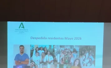 CCOO acompaña a los médicos residentes del Hospital Costa del Sol en su acto de despedida y reafirma su apoyo para su nueva etapa profesional